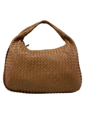 Bottega Veneta Handbag Medium Bag Brown Leather